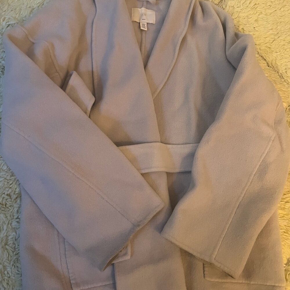 Handmade Wool-Blend Coat - Picture 3 of 5